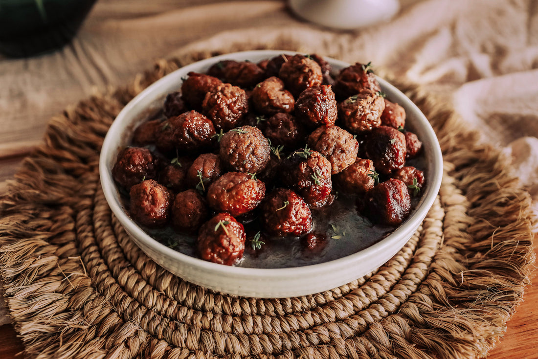 Slow Cooked Meatballs