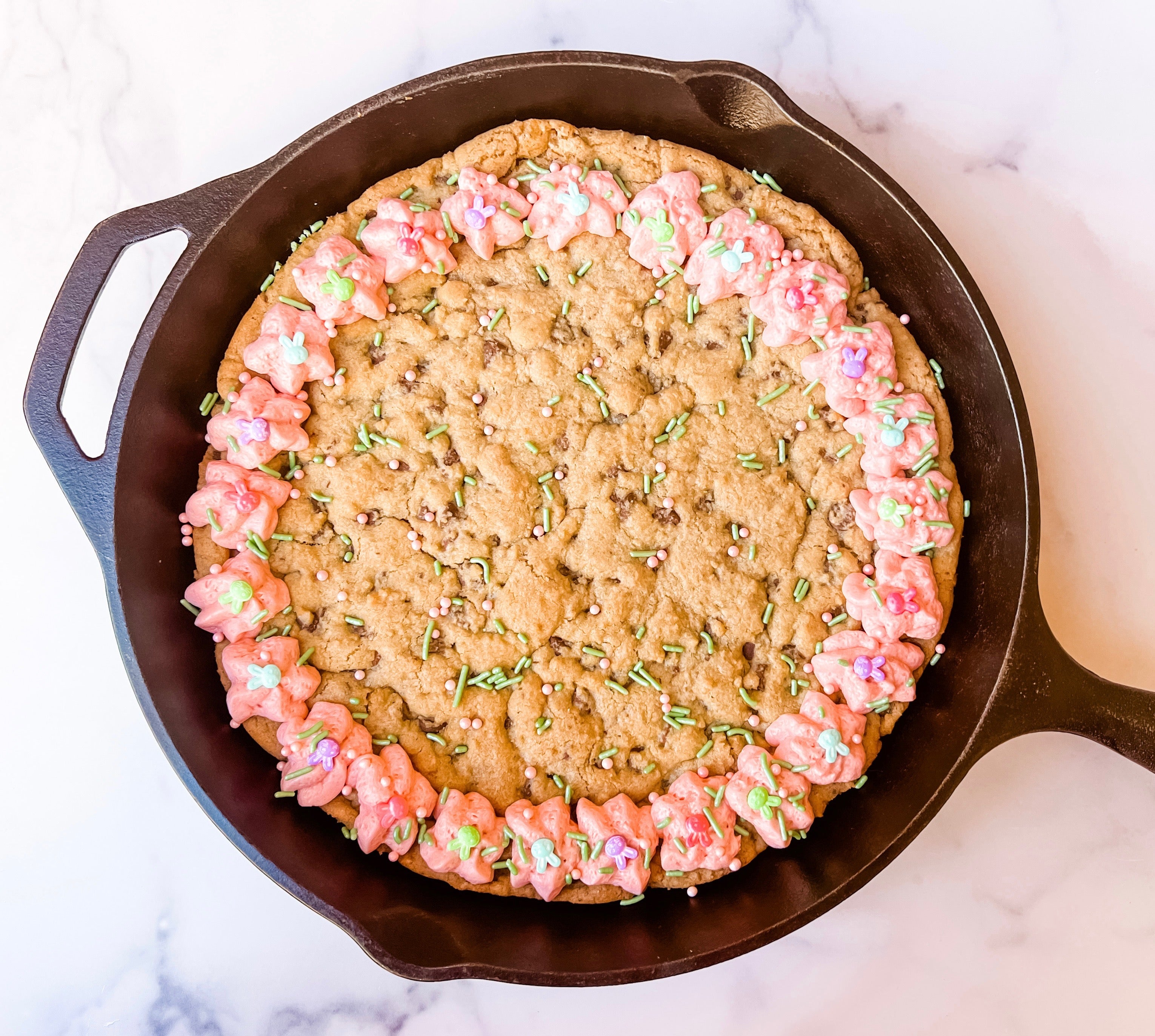 Cast Iron Cookie Cake
 &ndash; Southern Roots Sisters LLC
