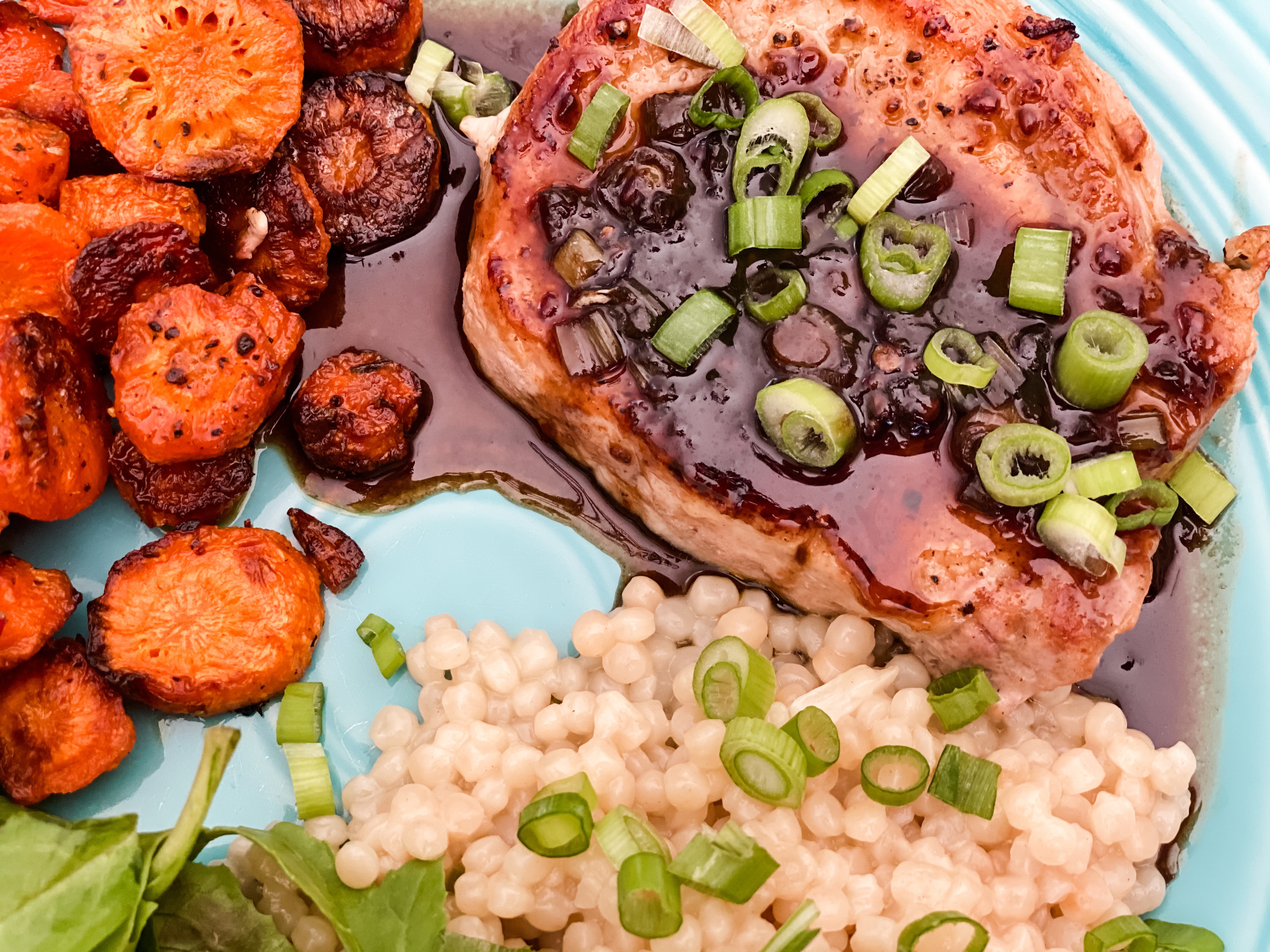 Blackberry Balsamic Pork Chops – Southern Roots Sisters LLC