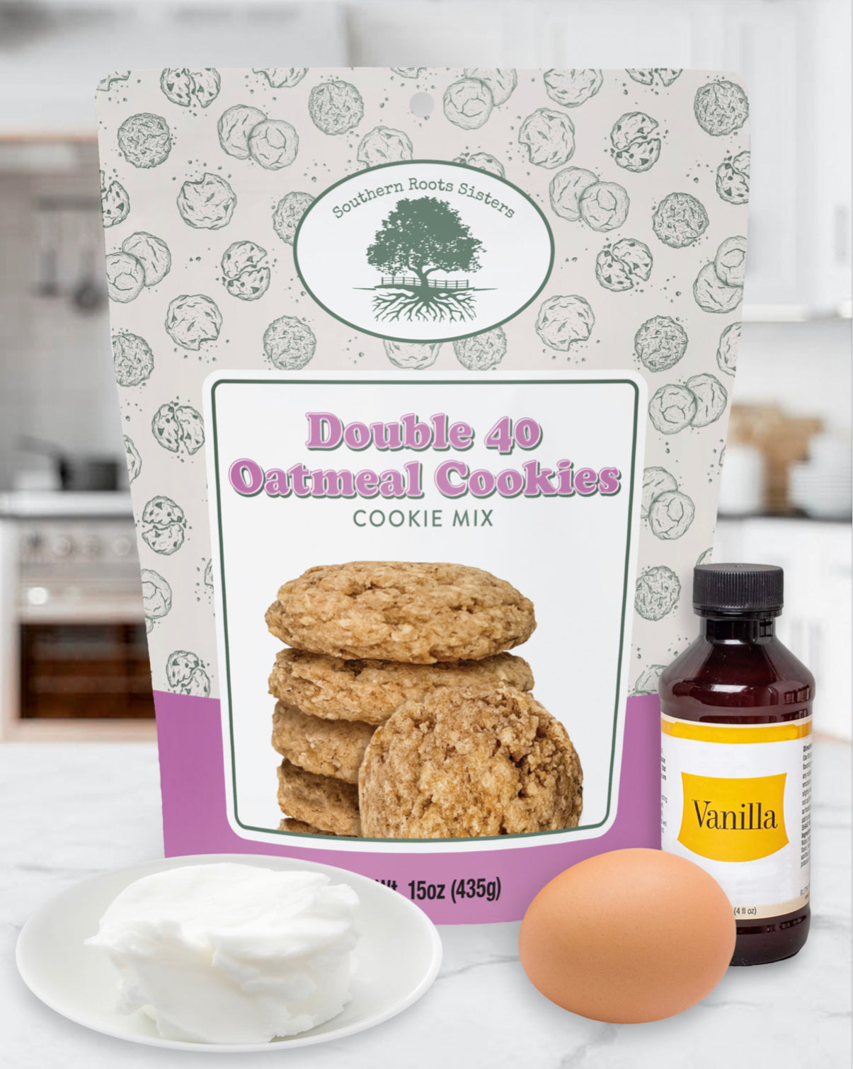 Double 40 Oatmeal Cookie Mix – Southern Roots Sisters LLC
