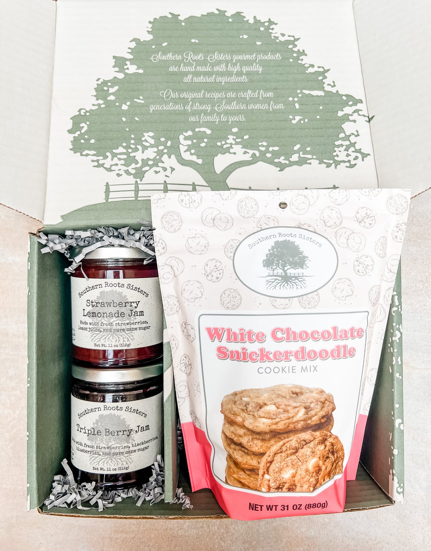 Customizable Cookie Mix & Jam Gift Box